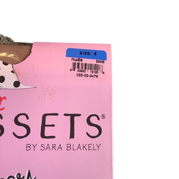 Spanx Love Your Assets High-Waist Shaping Pantyhose Sz 4 Nude Waist Control - Picture 2 of 7